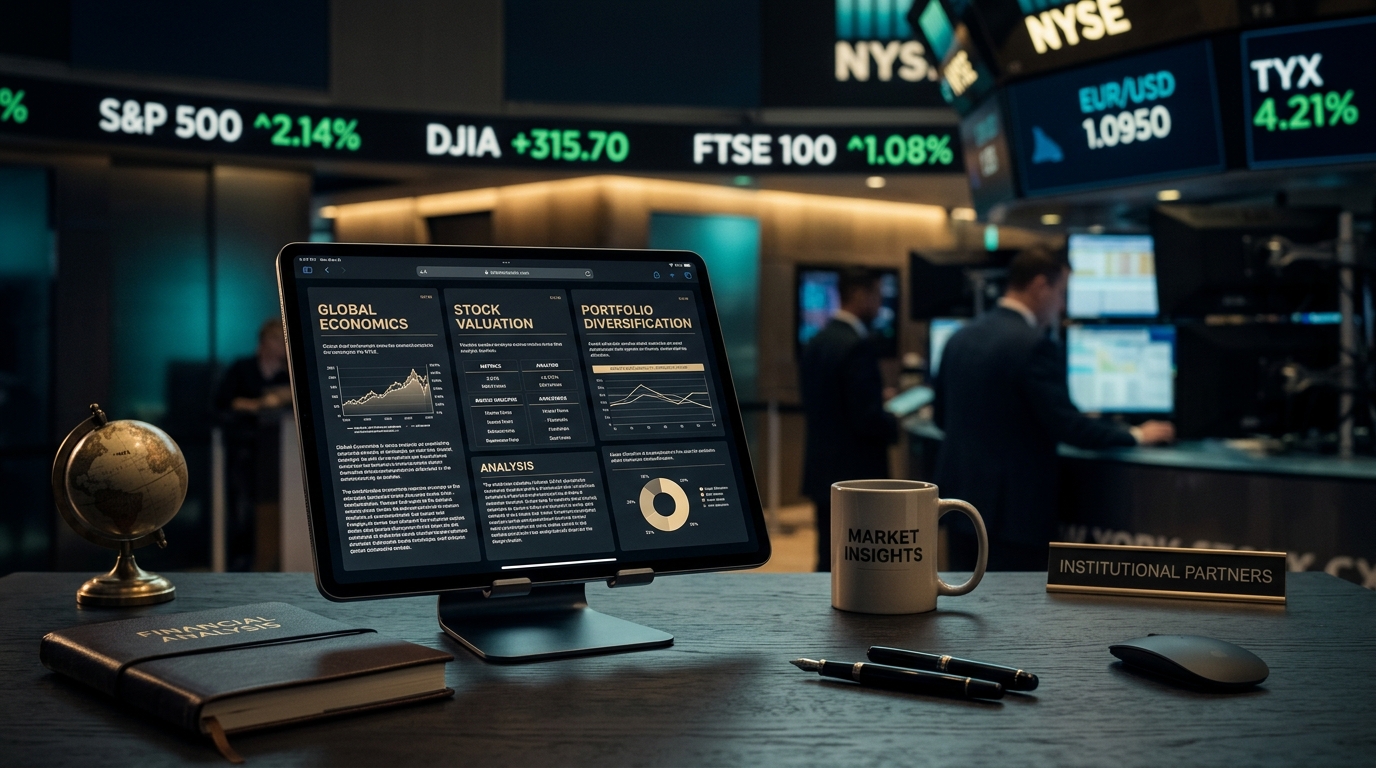 Ecosistema de formación e investigación financiera TheFinLab con cursos, diplomados y análisis de mercados
